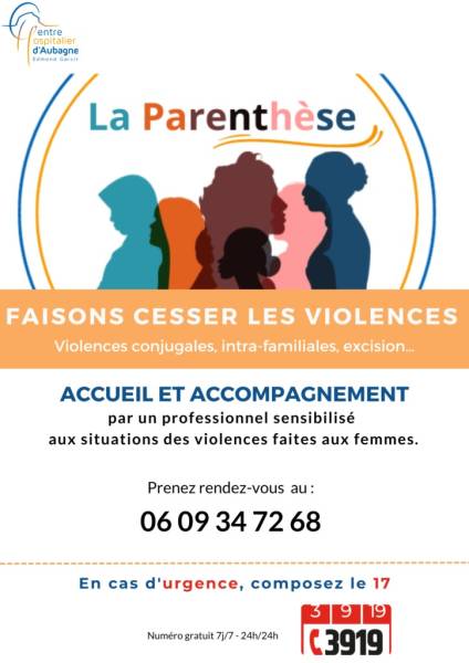 Accueil des victimes de violences conjugales Aubagne La Parenthèse, Hôpital d'Aubagne